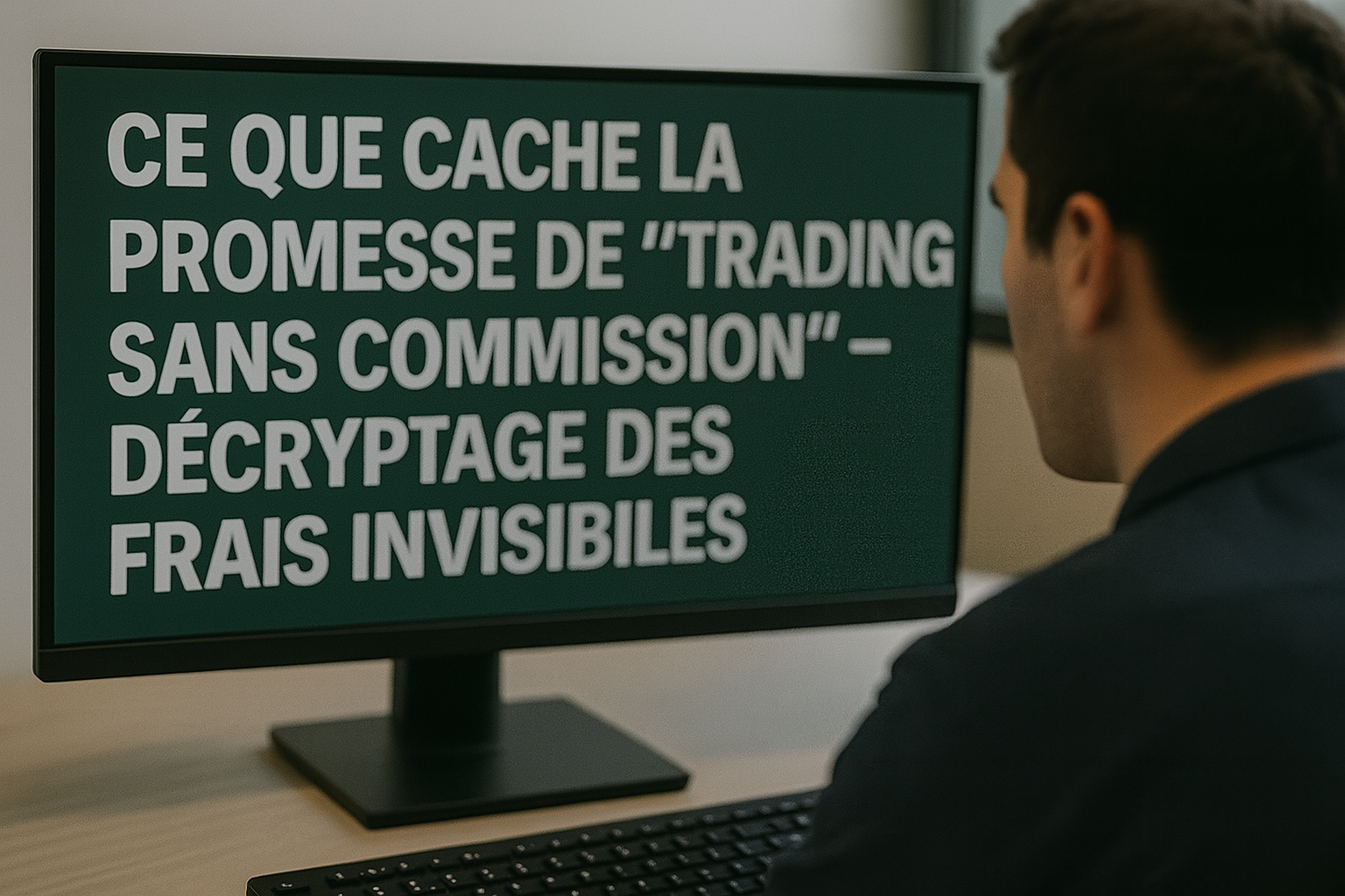 Ce que cache la promesse de « trading sans commission » – Décryptage des frais invisibles.