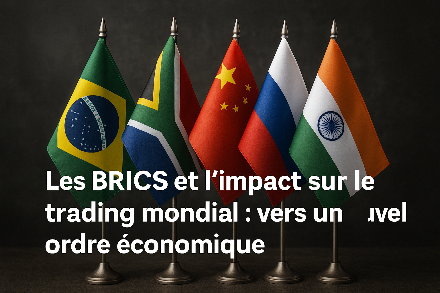 Les BRICS et l’impact sur le trading mondial : vers un nouvel ordre économique ?