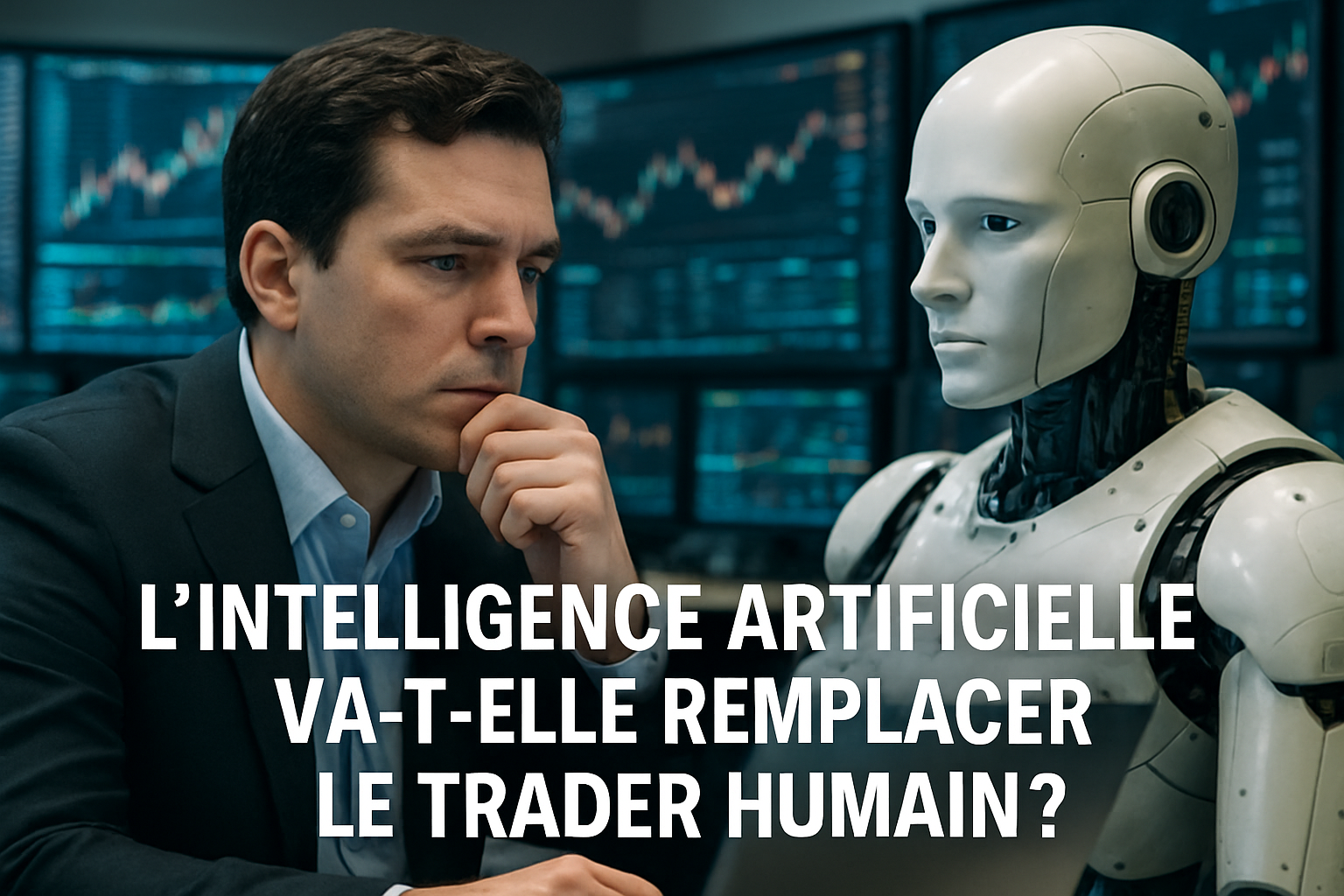 « L’intelligence artificielle va-t-elle remplacer le trader humain ? »