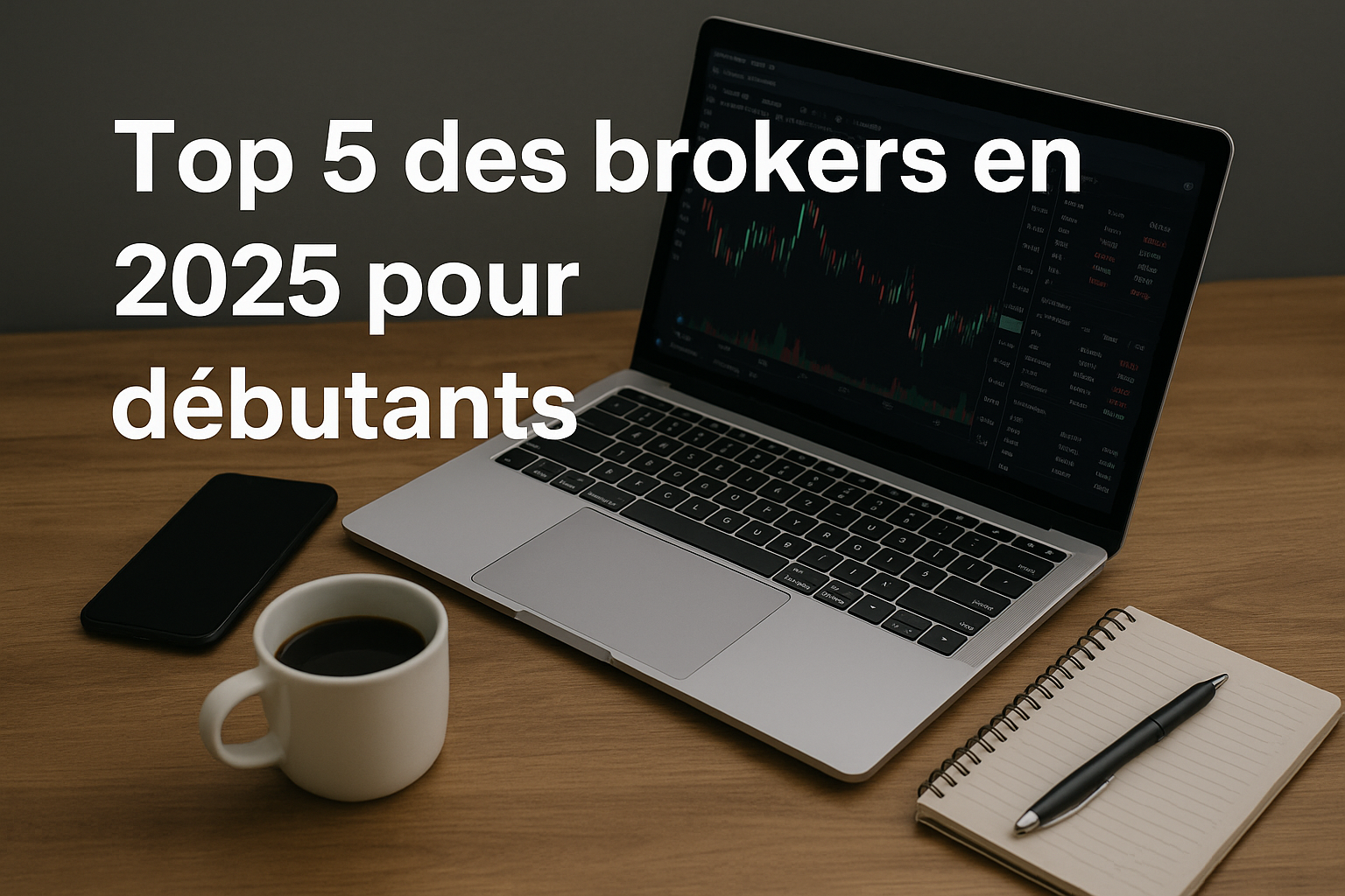 Top 5 des brokers en 2025 pour débutants.