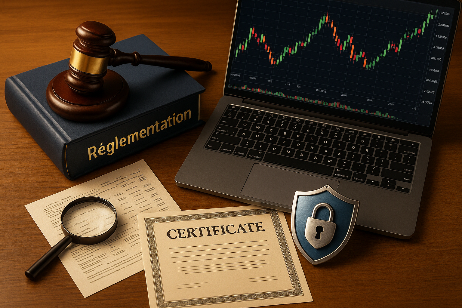 Trading en ligne : cadre réglementaire et bonnes pratiques de sécurité.