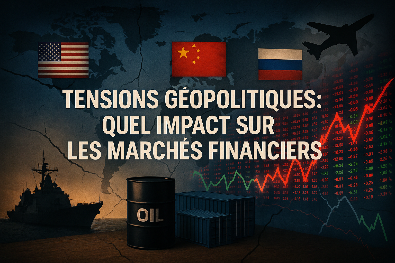 Tensions géopolitiques : quel impact sur les marchés financiers ?